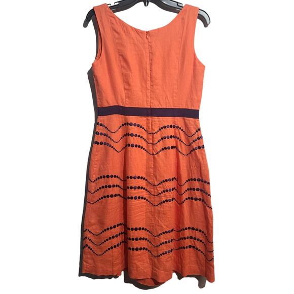 Boden Summer Fun Embroidered Linen Dress - Picture 2 of 4